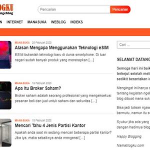 nama blogku maret 2020