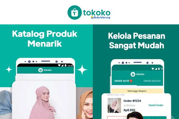 Toko Online Dengan Aplikasi TOKOKO