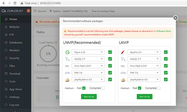 LAMP atau LEMP (LNMP)