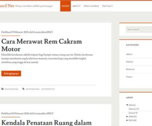 tampilan lenterakecil.net