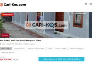 Cari Kost di Denpasar Selatan