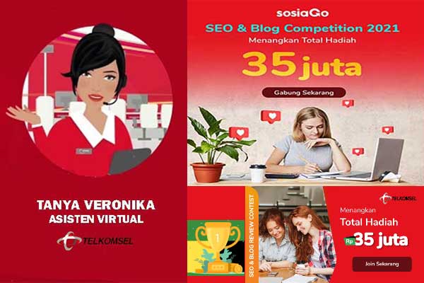 Hasil Akhir Kontes SEO Veronika Telkomsel