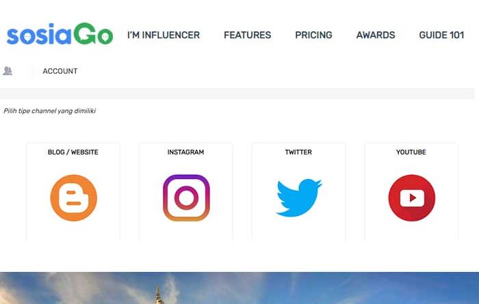 SOSIAGO adalah platform influencer marketing
