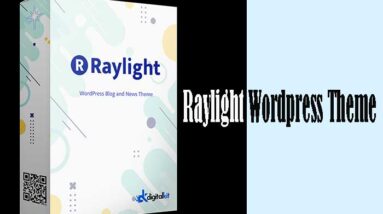 Raylight Wordpress Theme