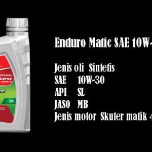 Oli Motor Matic Pertamina Enduro Matic