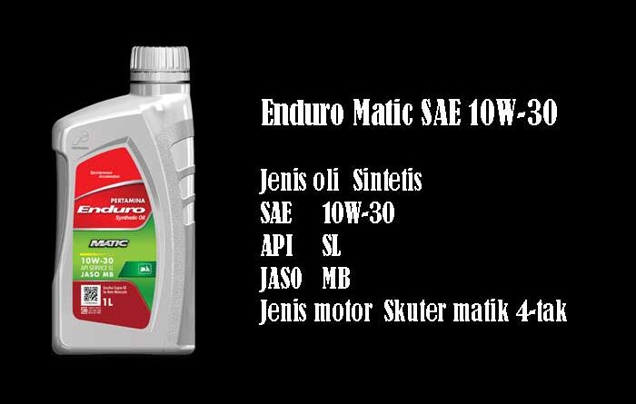 Oli Motor Matic Pertamina Enduro Matic