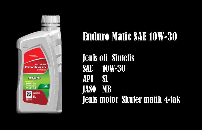 Oli Motor Matic Pertamina Enduro Matic