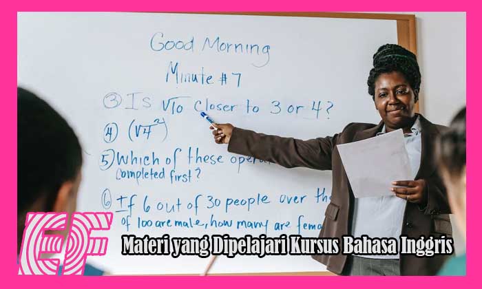 Kursus Bahasa Inggris