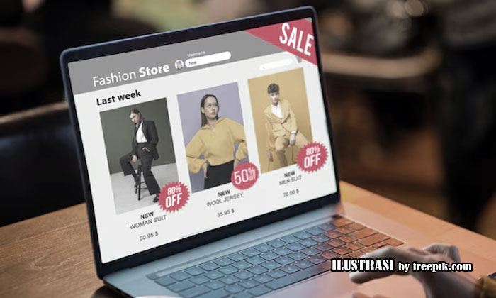 konten yang menarik untuk toko online