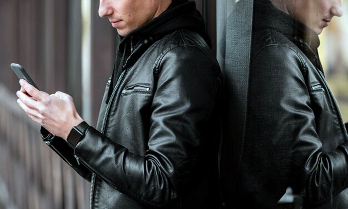 jaket kulit harrington sederhana tapi elegan