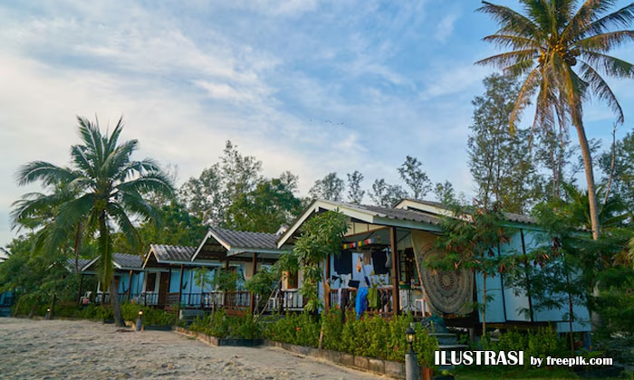 liburan tenang di farmhouse dengan udara sejuk dan segar