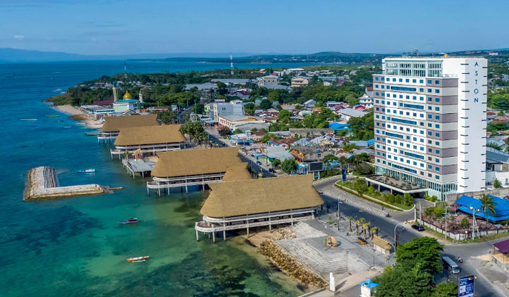 aston kupang hotel elegan panorama laut timor